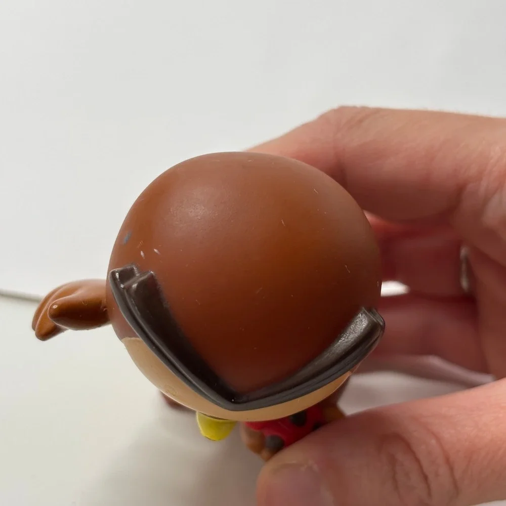 VTG Disney Mattel Little People Owl with Ladybug Figurine 2001 Brown Bird Toy